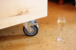 Festellrolle fürs Rollbett