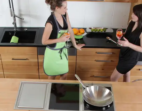 Tepan Yaki kombiniert mit Induktion von Jaksch