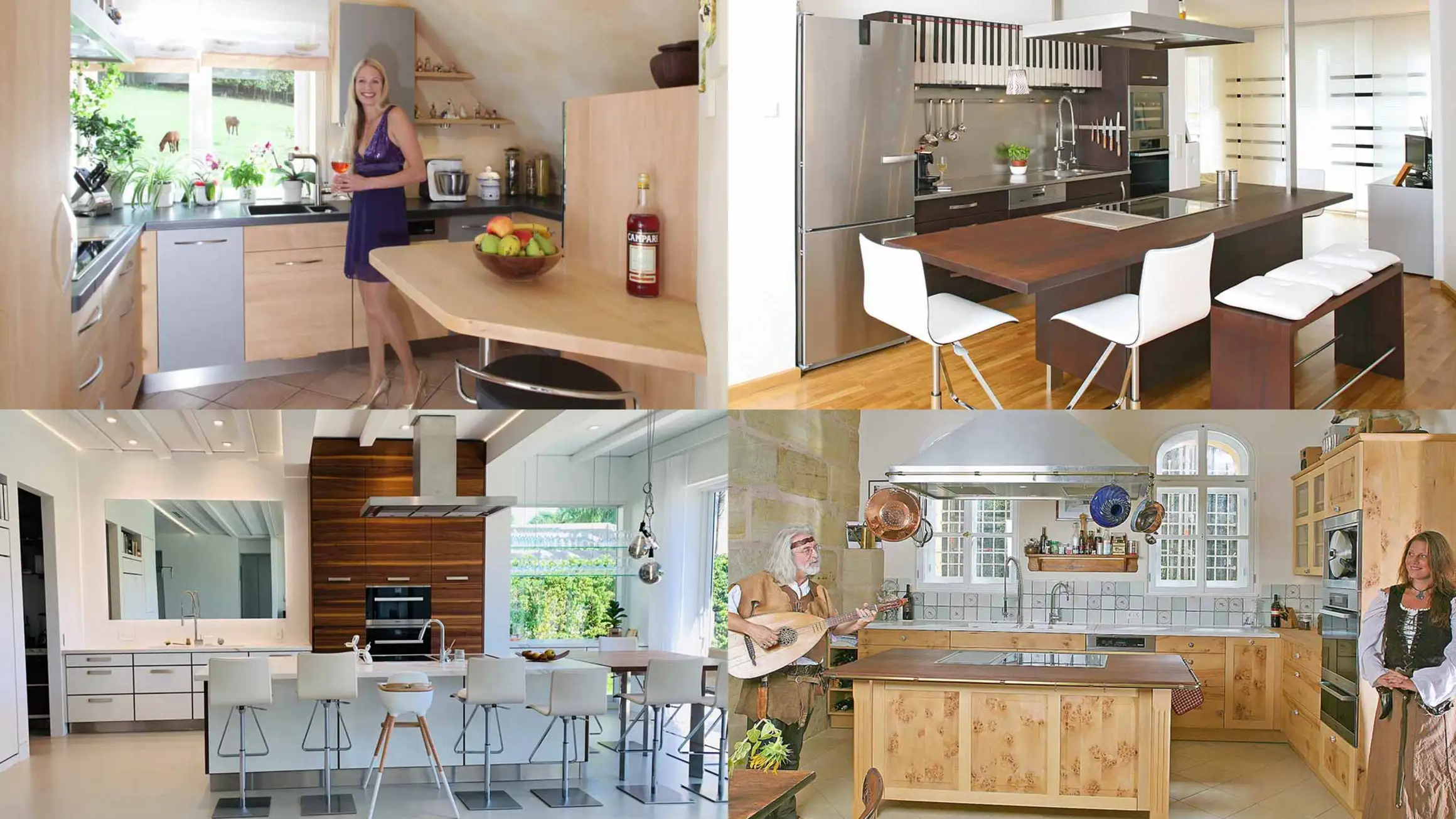 Massivholzküchen in Einzelanfertigung 