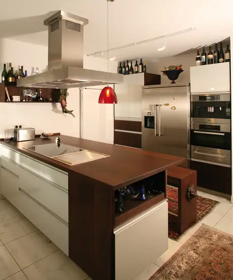 Ge mit Wassser und Eis-Spender in Edelstahl 