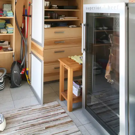 Fleischreifeschrank mit Königsalz 