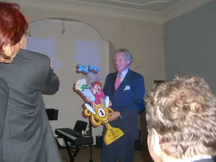 Die Jury vergibt ihren "Preis der Arbeit" an Wolfgagng Graf von Faber Castell