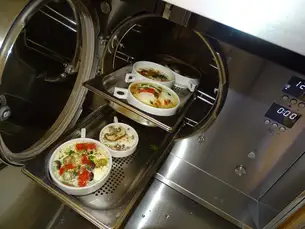 EggCoddler im Druckdampfgarer