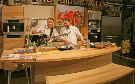 Massivholzküche der Möbelmacher