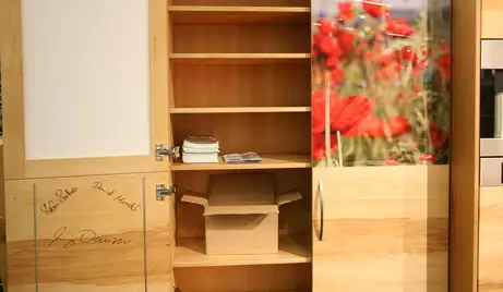 Massivholzküchen in Einzelanfertigung aus Buche, Ahorn, Elsbeere