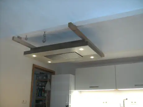 Deckenabzug auf Kappendecke 