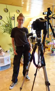 Praktikantin Lisa Miller Praktikantin Lisa Miller