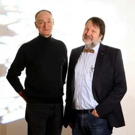 Rainer Wölfel und herwig Danzer 2022