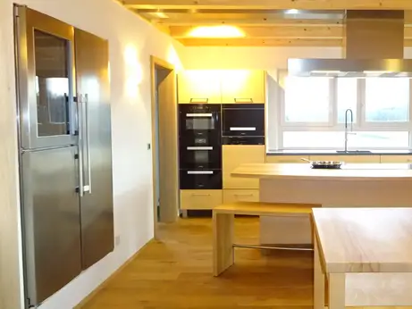 Liebherr Side by Side Kühlschrank eingebaut 