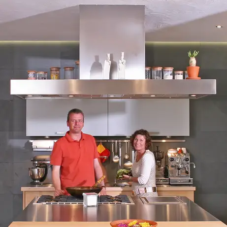 Inselhaube in Sondergröße 