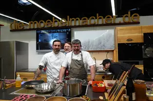 Valentin (*) und Stefan Rottner vom Gasthaus und _Hotel Rottner in Nürnberg 