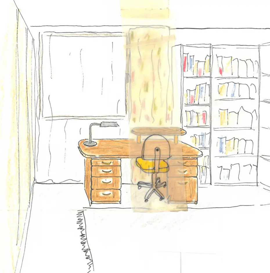 Schreibtisch Massivholz Buche 