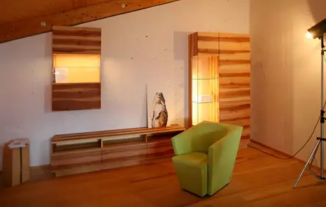 Massivholzmöbel aus Elsbeere 