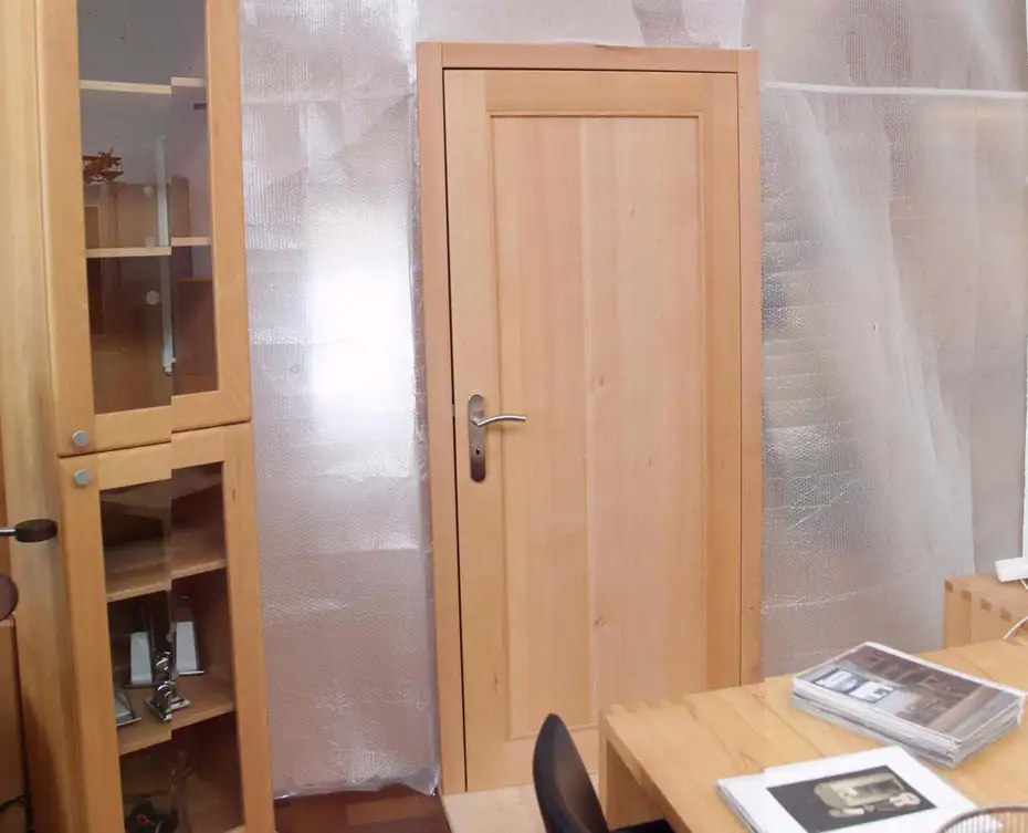 Staunschutztür geschlossen Staunschutztür geschlossen