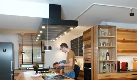 Dunstabzug Sonderanfertigung in 240 Breite 