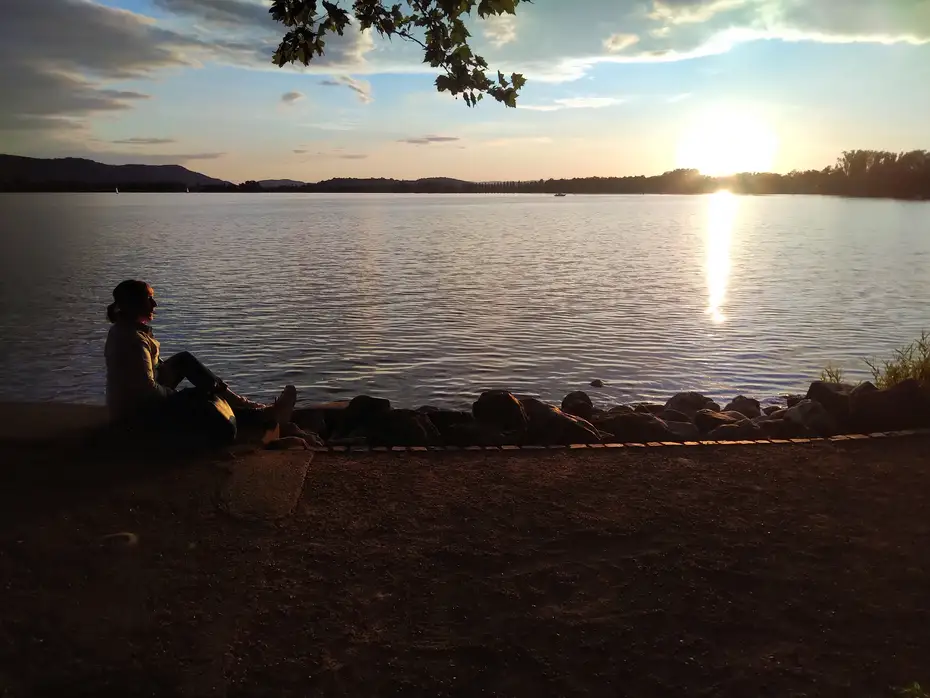 Ute Danzer am Bodensee