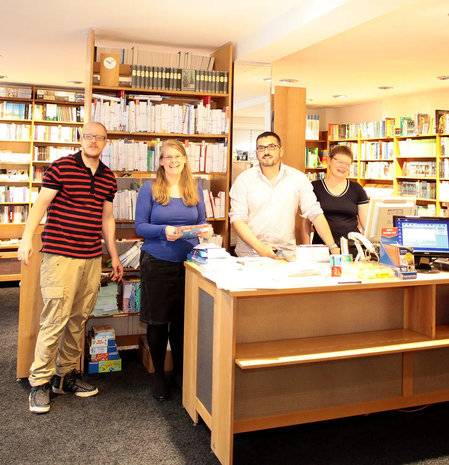 Martin und Ulrike Lösch mit Team 
