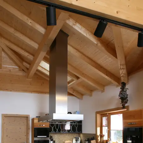 Dunstabzug in der Dachschräge 