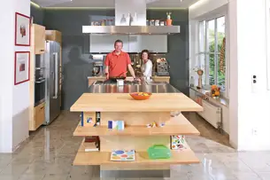 Ahornküche für Dr. Ulrich Malrich und Petra Maly 