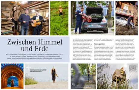 Bericht über den fränkischen Sommer im Mercedes Benz Magazin