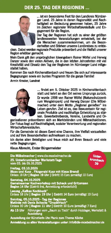 Tag der Regionen in Kirchensittenbach  
