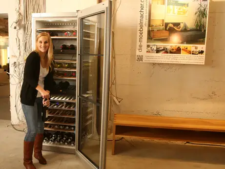 Weinkühlschrank in groß