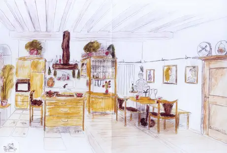 Entwurf der Schlossküche