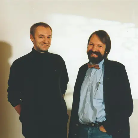 Rainer Wölfel und herwig Danzer 1998