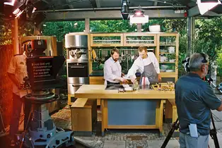 Andreé Köthe (**) vom Essigbrätlein