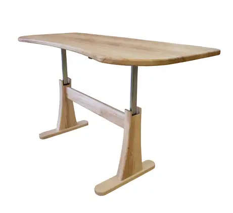 Schreibtisch mit Vollverkleidung höhenverstellbar Schreibtisch mit Vollverkleidung höhenverstellbar