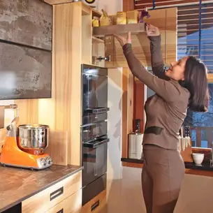 Esche-Massivholzküche aus den Wäldern der Hersbrucker Alb  