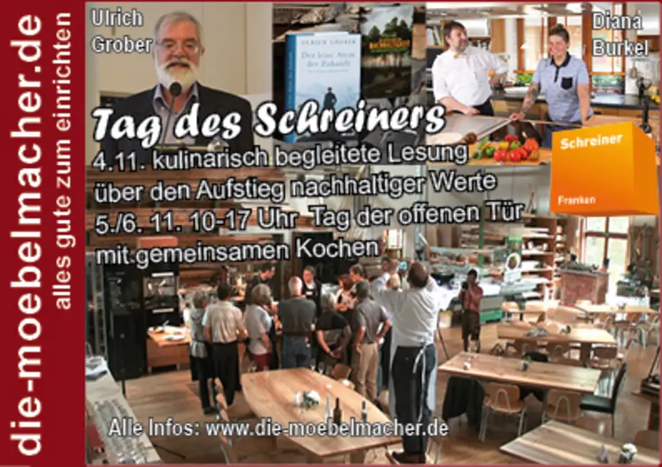 Handarbeit bei den Möbelmachern