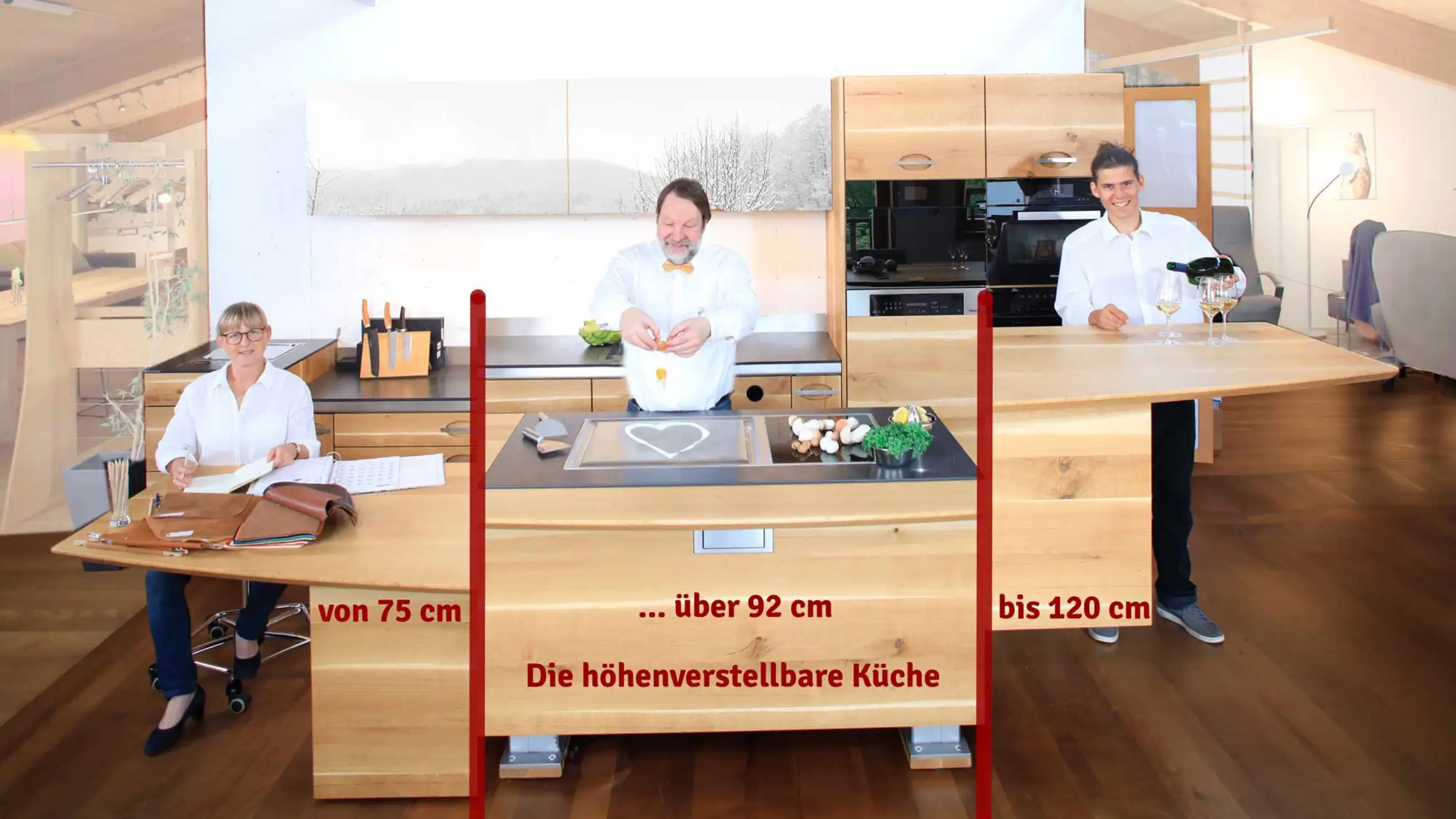 Höhenverstellbare Küche barrierefrei Höhenverstellbare Küche barrierefrei