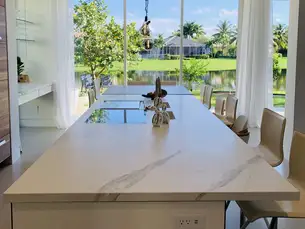 Kochinsel in Miami in Keramik 