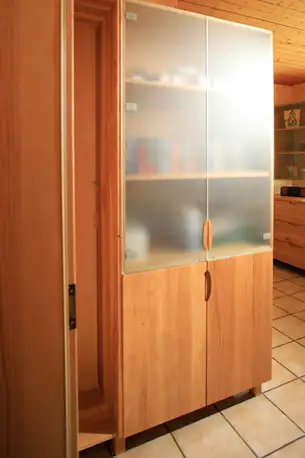 Spezialfach für Dia-Leinwände