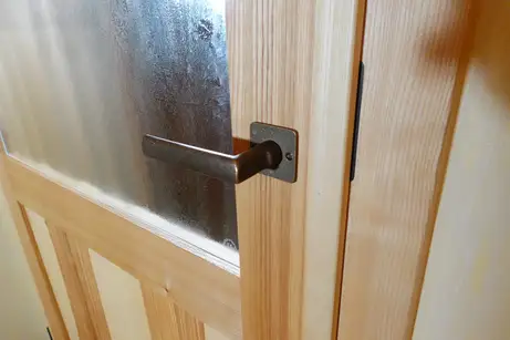 Türklinken im Retrolook ohne Schloss Türklinken im Retrolook ohne Schloss